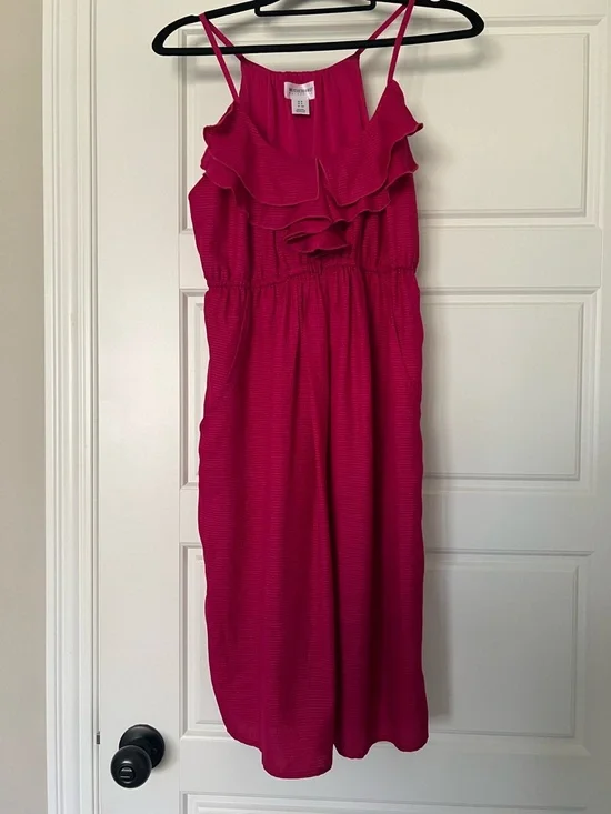 Pink Maternity Dress - Picture 2 of 6